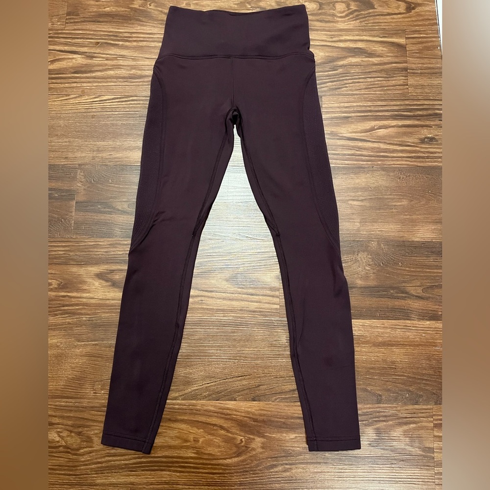 Lululemon Fast As Fleece Tight
Black Cherry Womens Size 4
Reflective Pocket - Picture 4 of 14